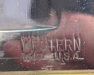 Western W49 "Bowie" Knife