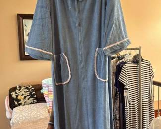 Vintage Terrycloth Lounger Robe