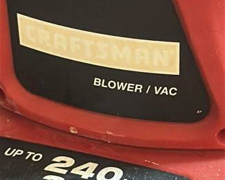 Craftsman electric Leaf Blower/Vacuum