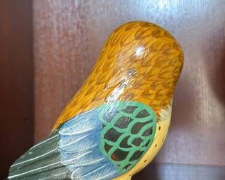 Wooden Owl Figurines