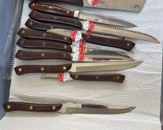 Assorted Vintage Hoffritz Knives