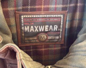 Maxwear Leather Jacket