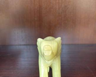 Green Onyx Elephant Figurine