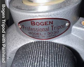 Bogen Tripod with Panhead