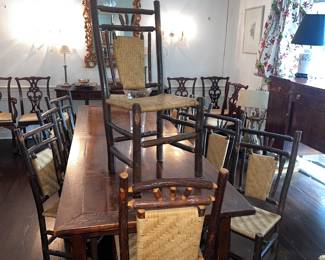 10 HICKORY chairs