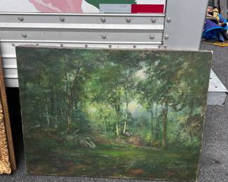 Oil on canvas