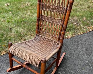 Quality antiques wicker