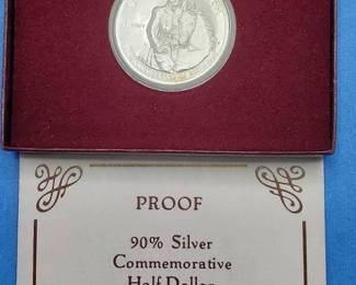 1982 Geo. Washingtom Commememorative Half Dollar Proof, 90% Silver