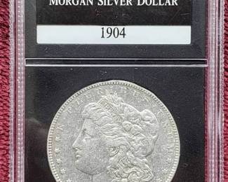 1904 Morgan Silver Dollar, Higher Grade