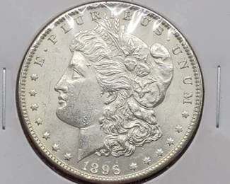 1896 Morgan Silver Dollar, Higher Grade