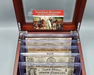 5 State-Issued Banknotes of the Confederacy