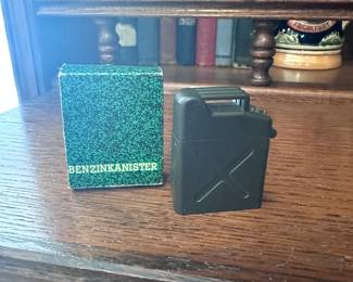 Vintage Jerrican Original Lighter & Box 7190/24 Jerry Can. NEW never used!