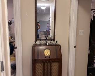 Radio in Hallway