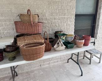Front patio…