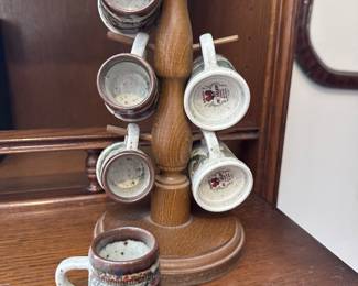 Bavarian mini steins ROSLAR