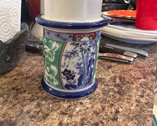 Vintage colonial candle