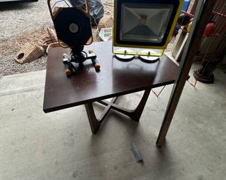 In the attached garage