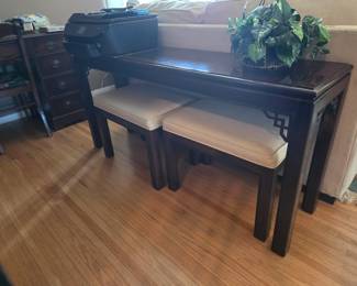Sofa Table & Benches