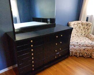 Dresser and Mirror