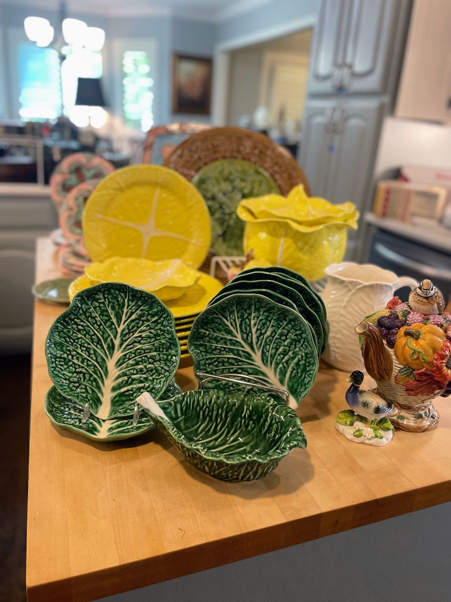 Bordallo Pinheiro and other Majolica pottery