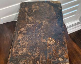 Holy Bible from the 1700's