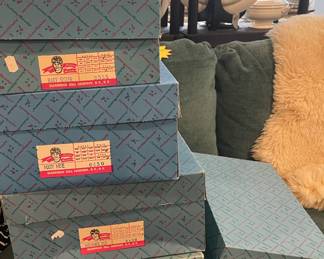 Many Madame Alexander Dolls in boxes