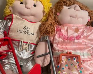 Vintage 1980's Hal's Pals Name after ski instructor Hal O'Leary by Susan Anderson, Kathy Doll