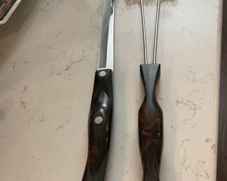 Vintage Cutco Bread knife and wire whisk