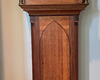 Rare Antique Scottish Victorian J&T Black of Kirkcaldy Longcase/ Grandfather Clock era (1837-1901)