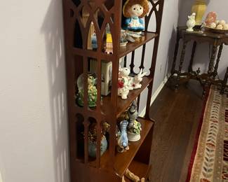 Small Mahogany Gothic Book Case