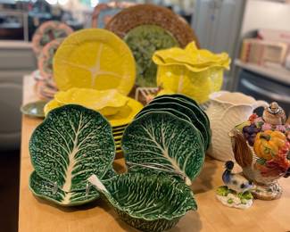 Bordallo Pinheiro and other Majolica pottery