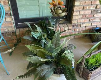 Plants and pots