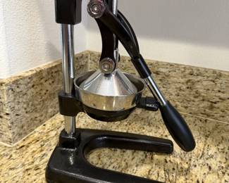 Restaurant grade juicer