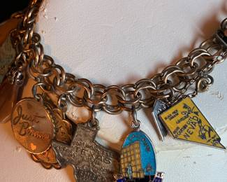 travel charm bracelet