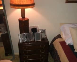 End Table and Lamp
