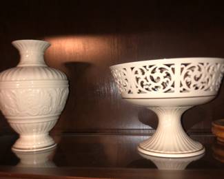 Lenox Bowl and Vase