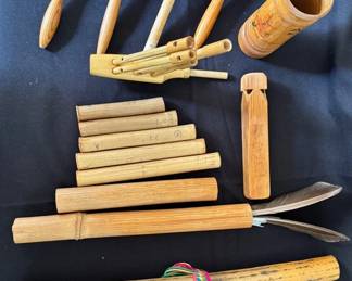 FR131A Collection Of Wooden Instruments