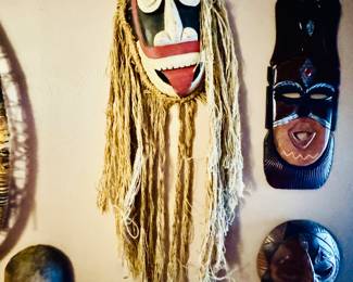 Vintage West African Tribal Mask - Possibly Dan/We/Wobe/Guere from Cote d'Ivoire