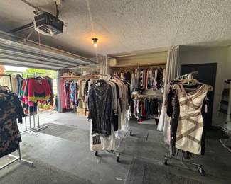 ALL CLOTHING IN THE GARAGE - WOMEN’S CLOTHING GALORE