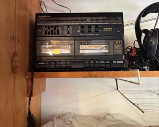 Panasonic cassette player 
