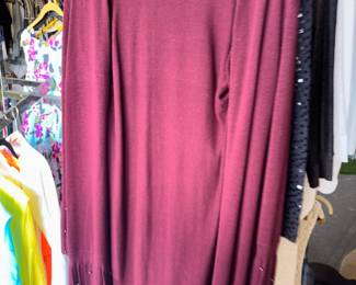 Chicos sweater shawl 