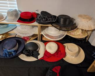 Loads of derby hats sun hats 