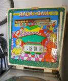 1963 Gottliebs Rack o Ball Pin Ball Machine (working order)