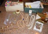 This is a small random portion of the costume jewelry that is available!!