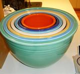 Vintage set of 7 Fiesta bowls all original