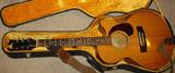 Made in USA Harptone Model S-6NC Acoustic Guitar with case