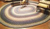 Hand made Rag rug-  Good sized area rug