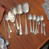 Antique Coin Silver Flatware
