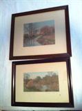 Framed Wallace Nutting Landscapes