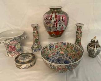 Chinese Imported Porcelain Decor 